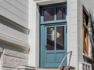 Gartenhaus Holz-Haustür | Klassisch