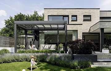 Tischlereibetrieb Ahlers, Terrassendach