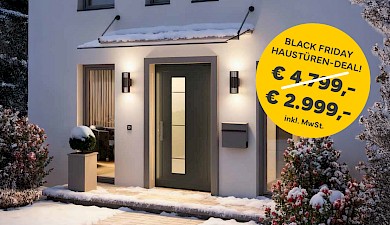 Haustüren, Eingangstüren, Black Friday Aktion, Kompotherm
